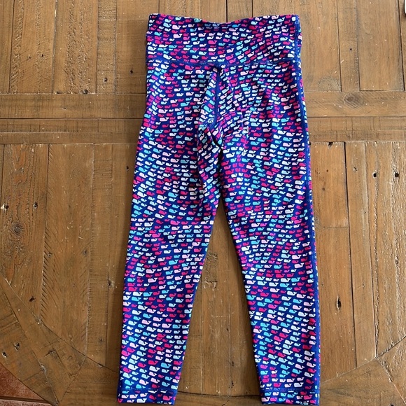 Vineyard vines whale print black performance leggings - Picture 6 of 6